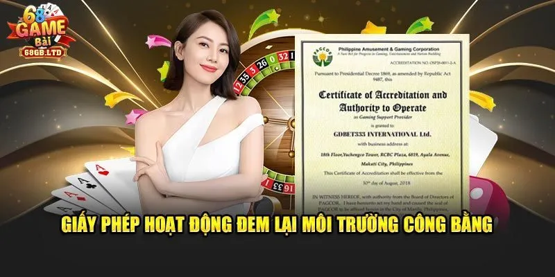 Lợi ích của chứng nhận hoạt động